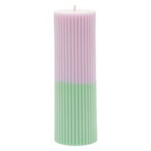 2 Tone Pillar Soy-Blend Candle
